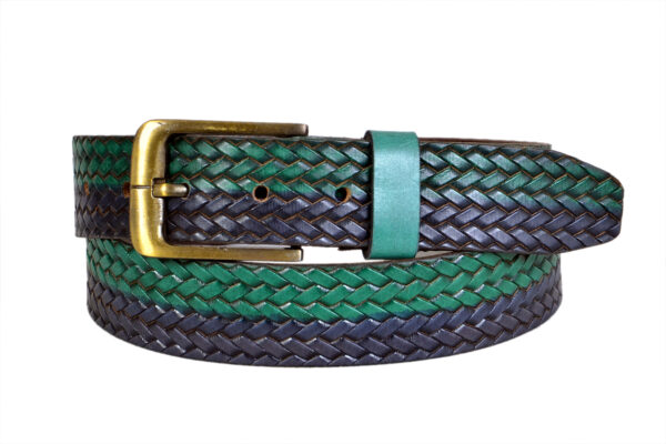 Bison Bound Leather Belt - VTCB21